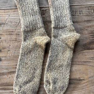 Men’s Thick Wool Backpacking Socks, Size 10-13